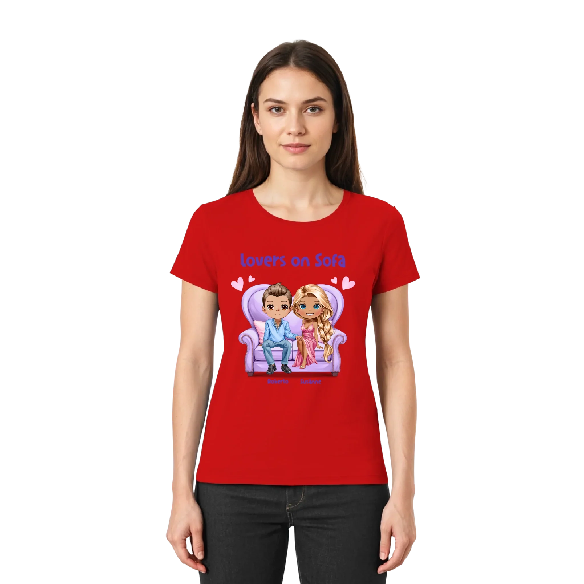 Lovers on Sofa: 2-4 Figuren (mw/mm/ww) • mehrere Artikel • ’Statement-Collection’ • Wunschtext • personalisierte