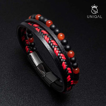 FANCY AGATE - Armband