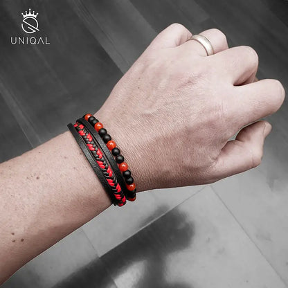 FANCY AGATE - Armband