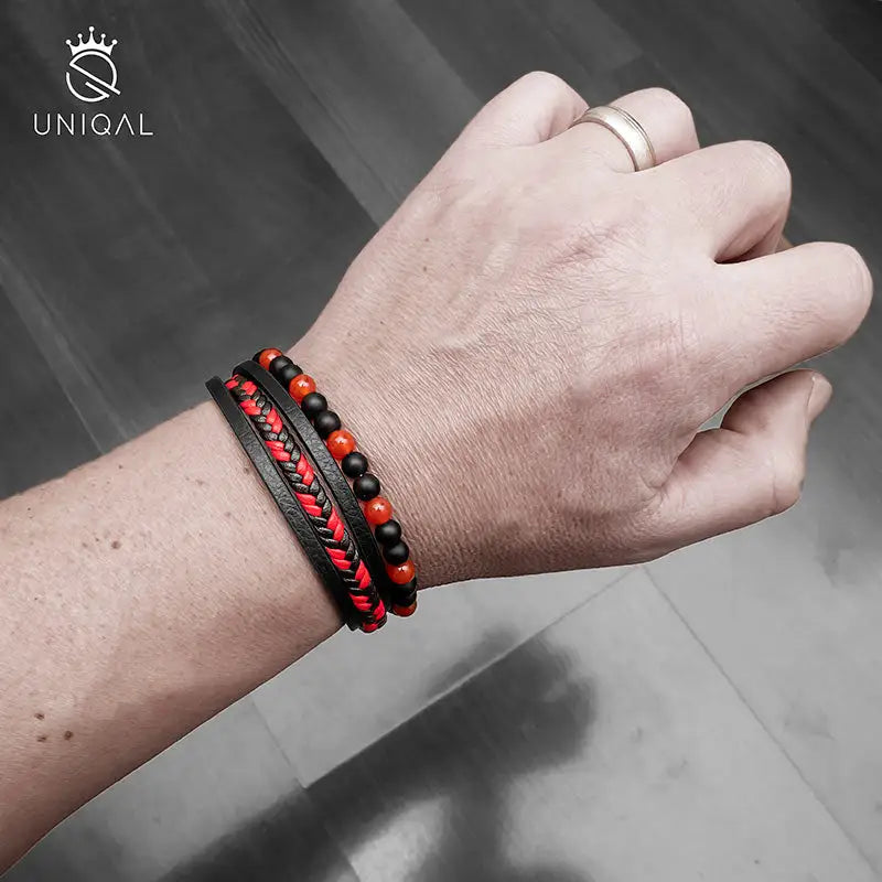 FANCY AGATE - Armband