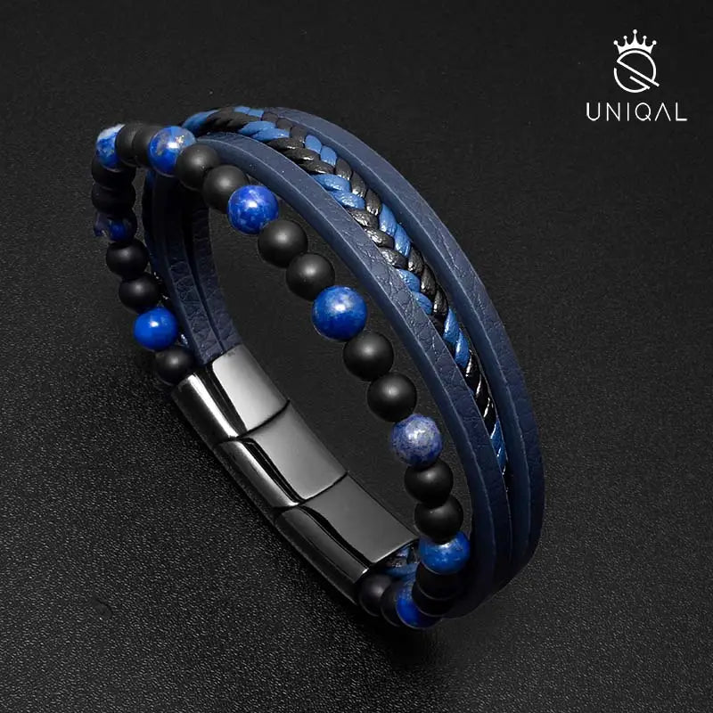 FANCY LAPIS LAZULI - Armband