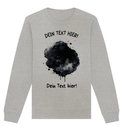HalloGeschenk.de front-organic-basic-unisex-sweatshirt-c2c1c0-1116x