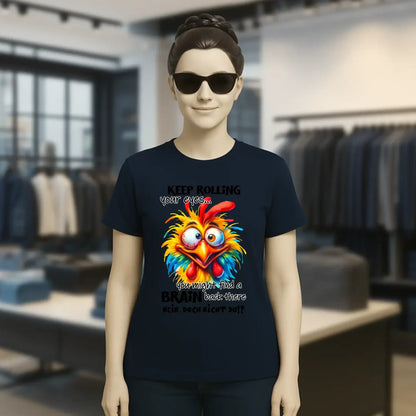 Find a brain!? • Ladies Premium T-Shirt XS-2XL aus Bio-Baumwolle für Damen • Exklusivdesign • personalisiert