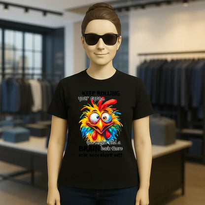 Find a brain!? • Ladies Premium T-Shirt XS-2XL aus Bio-Baumwolle für Damen • Exklusivdesign • personalisiert