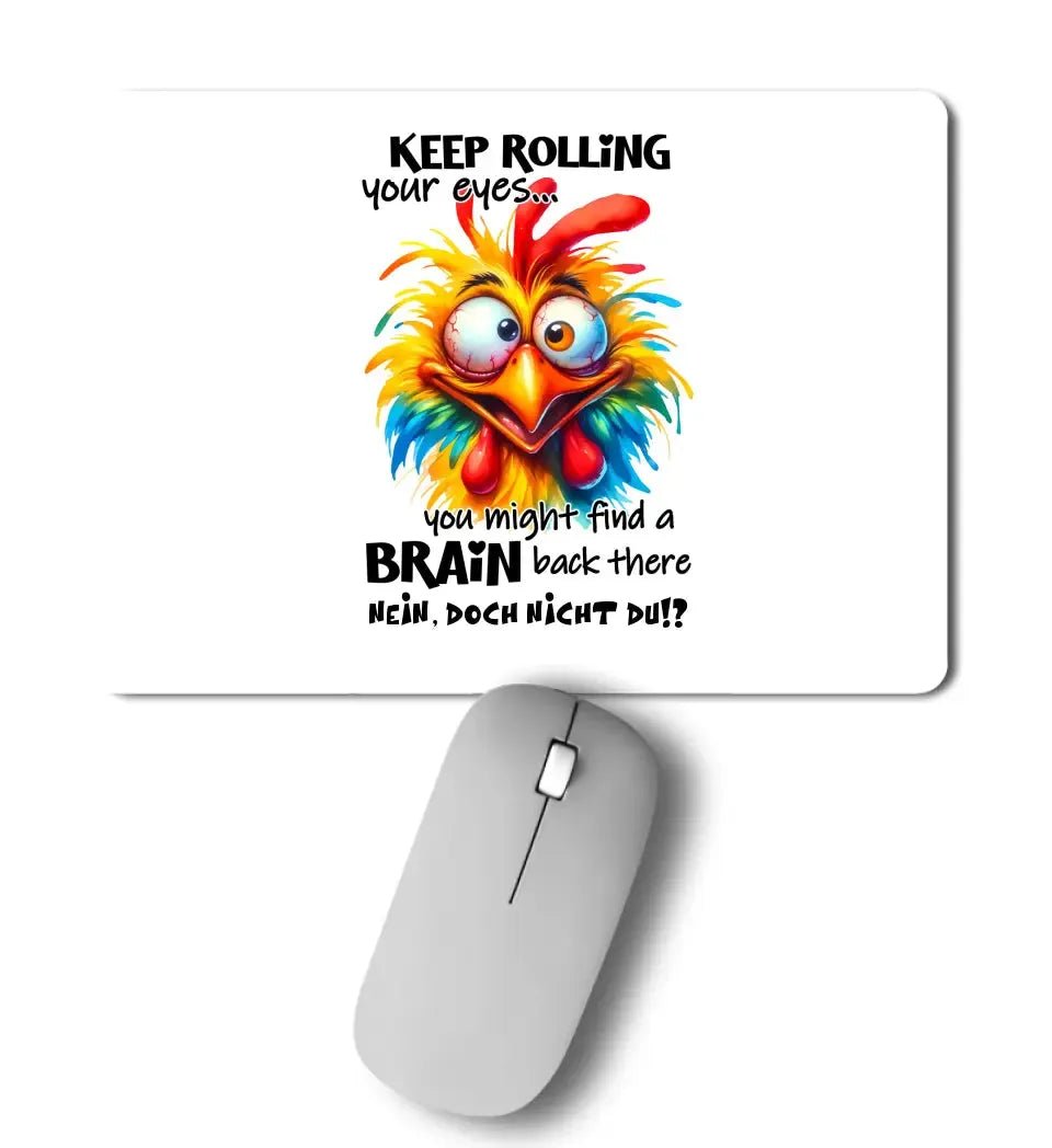 Find a brain!? • Mousepad • Exklusivdesign • personalisiert