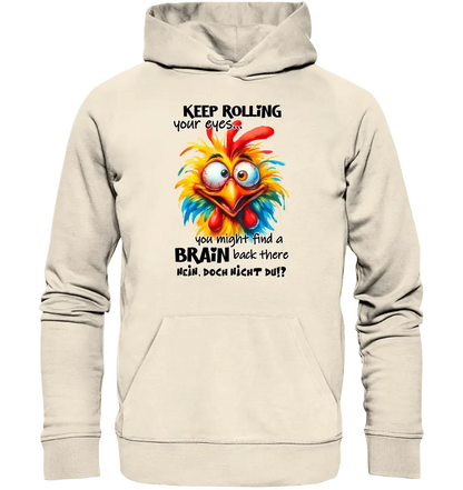 Find a brain!? • Unisex Premium Hoodie XS - 5XL aus Bio - Baumwolle für Damen & Herren • Exklusivdesign • personalisiert - HalloGeschenk.de