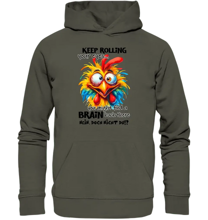 Find a brain!? • Unisex Premium Hoodie XS - 5XL aus Bio - Baumwolle für Damen & Herren • Exklusivdesign • personalisiert - HalloGeschenk.de