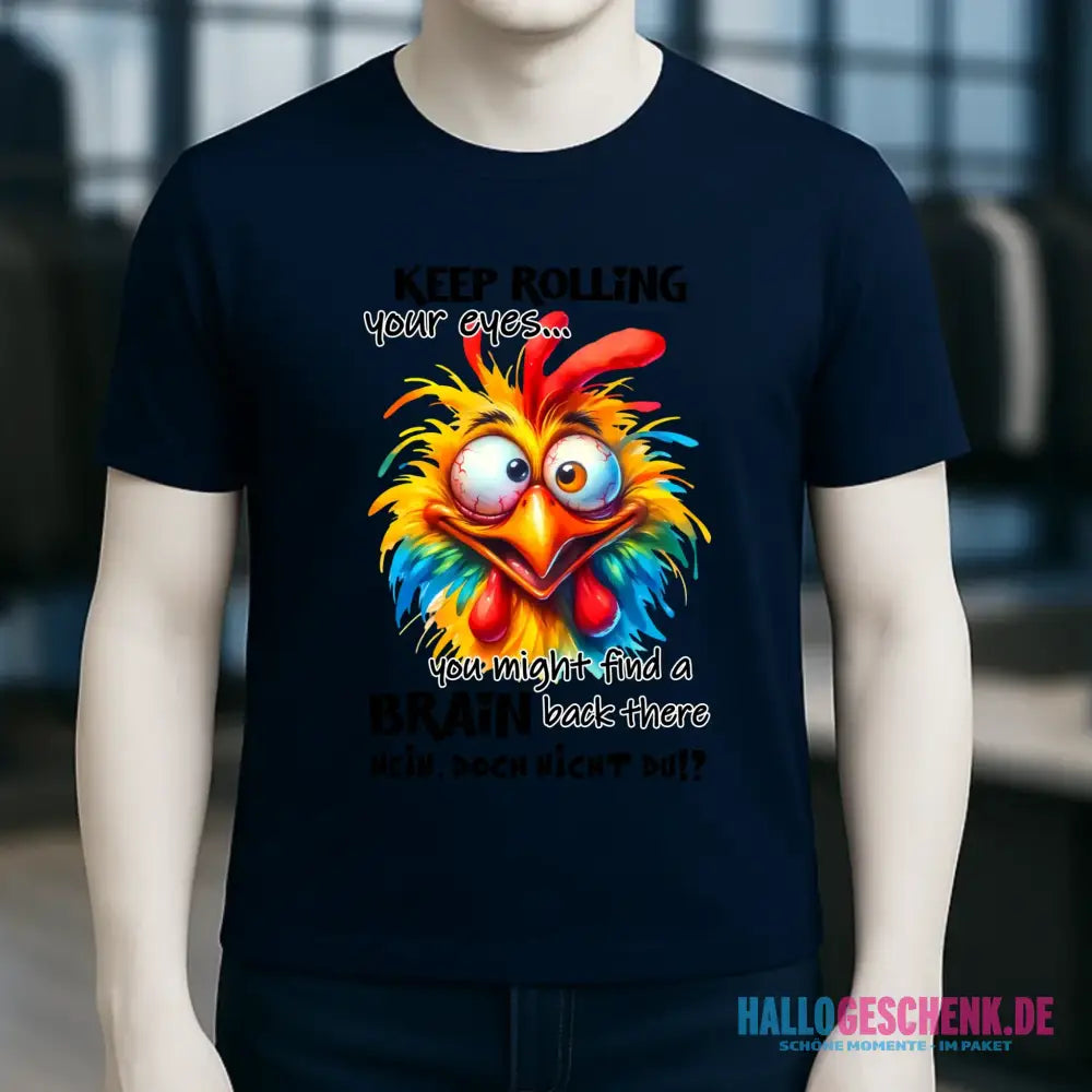 Find a brain!? • Unisex Premium T-Shirt XS-5XL aus Bio-Baumwolle für Damen & Herren • Exklusivdesign • personalisiert