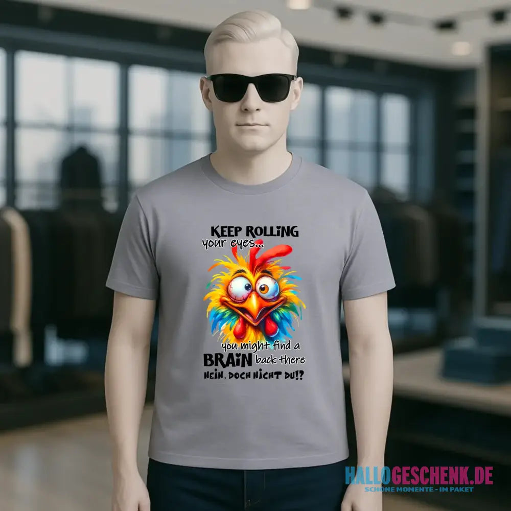 Find a brain!? • Unisex Premium T-Shirt XS-5XL aus Bio-Baumwolle für Damen & Herren • Exklusivdesign • personalisiert