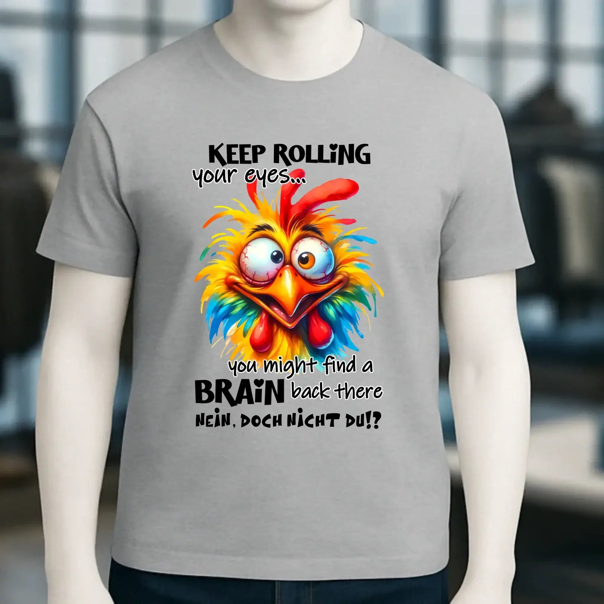 Find a brain!? • Unisex Premium T-Shirt XS-5XL aus Bio-Baumwolle für Damen & Herren • Exklusivdesign • personalisiert