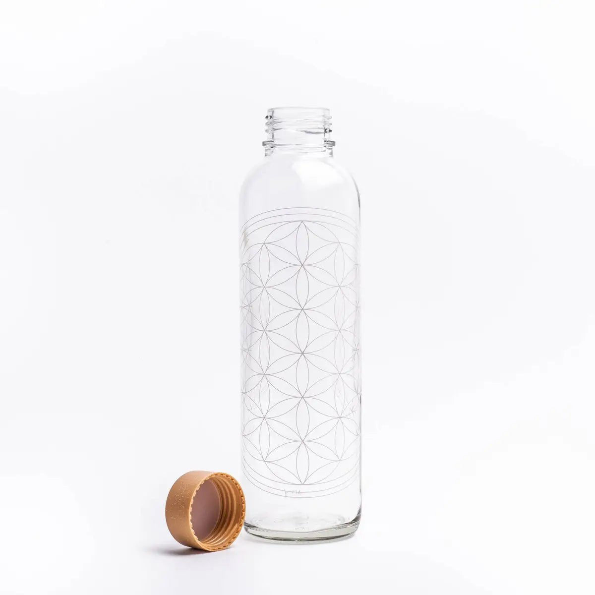FLOWER OF LIFE 0,7 l Glasflasche