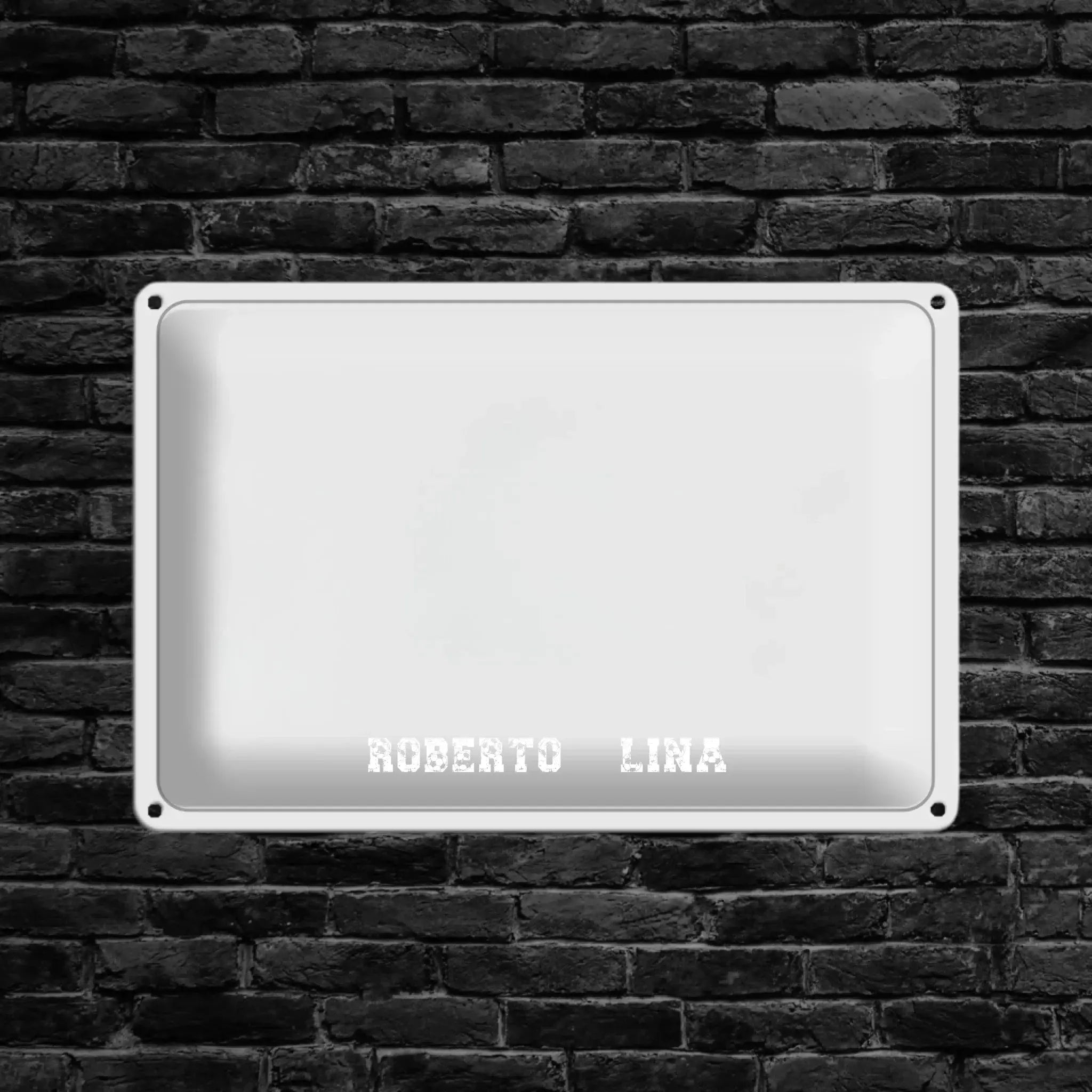 Mockup Wand Schild 20x30 Hochkant Maske-13-Schild 20x30 Template Maske Querformat