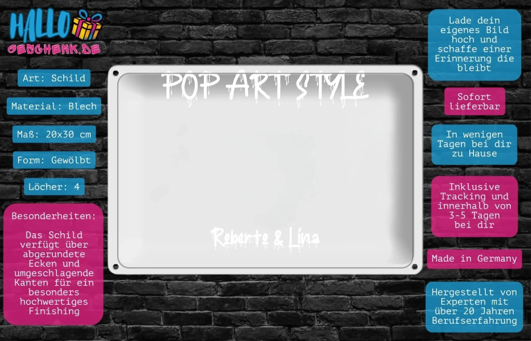 Board Schild 20x30 Hochkant Maske-15-Schild 20x30 Template Maske Querformat