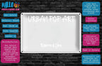 Board Schild 20x30 Hochkant Maske-15-Schild 20x30 Template Maske Querformat
