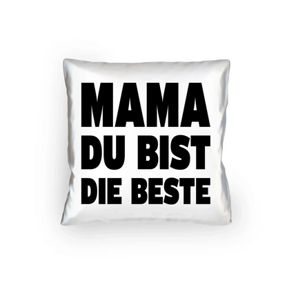 Fotowort: Mama • Fotogeschenk • personalisiert • Kissen 40x40 cm - Kissen 40x40 cm / White / 40cm-x-40cm