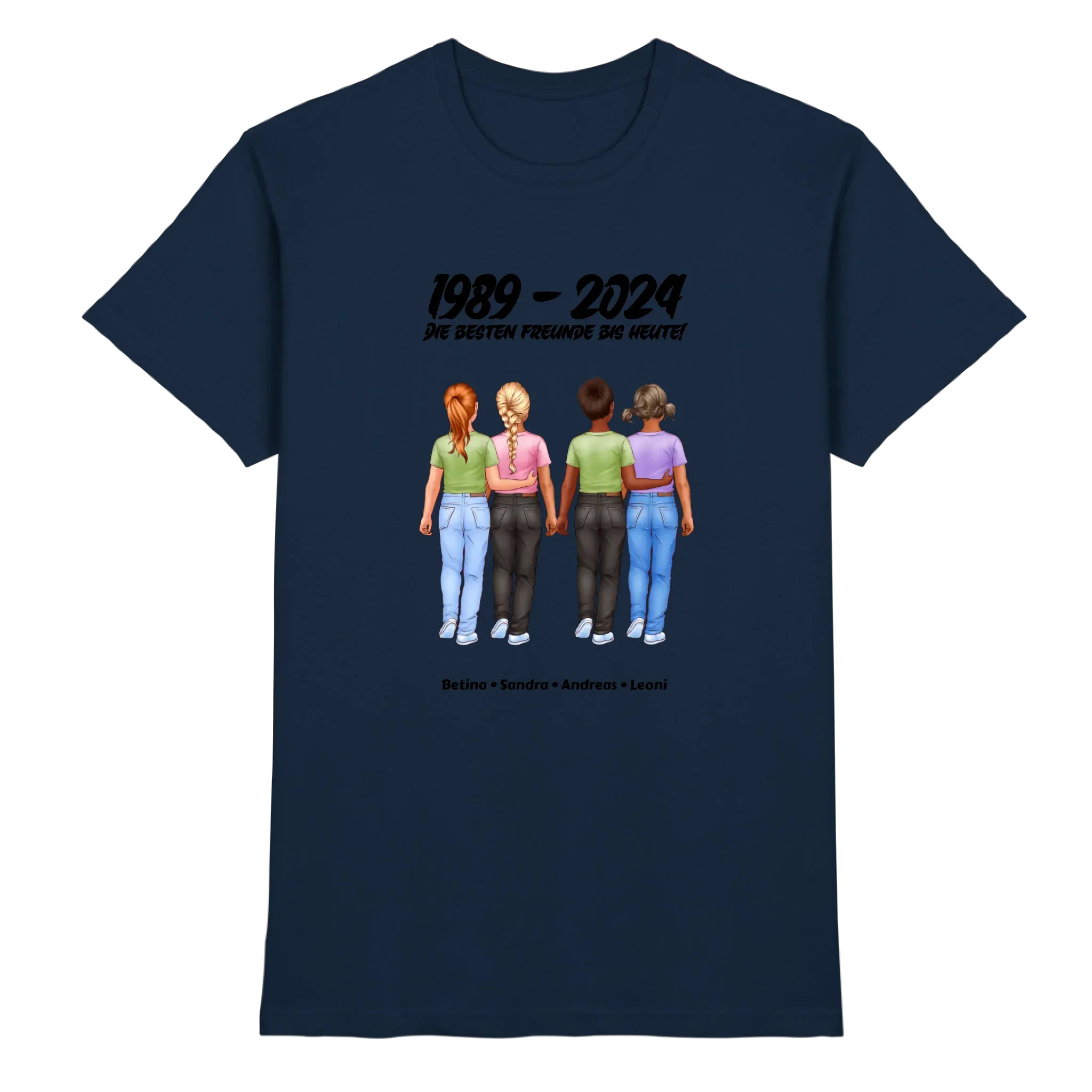 Friendship: 1-5 Kinder • mehrere Artikel • ’Statement-Collection’ • Wunschtext • personalisierte Figuren - Premium