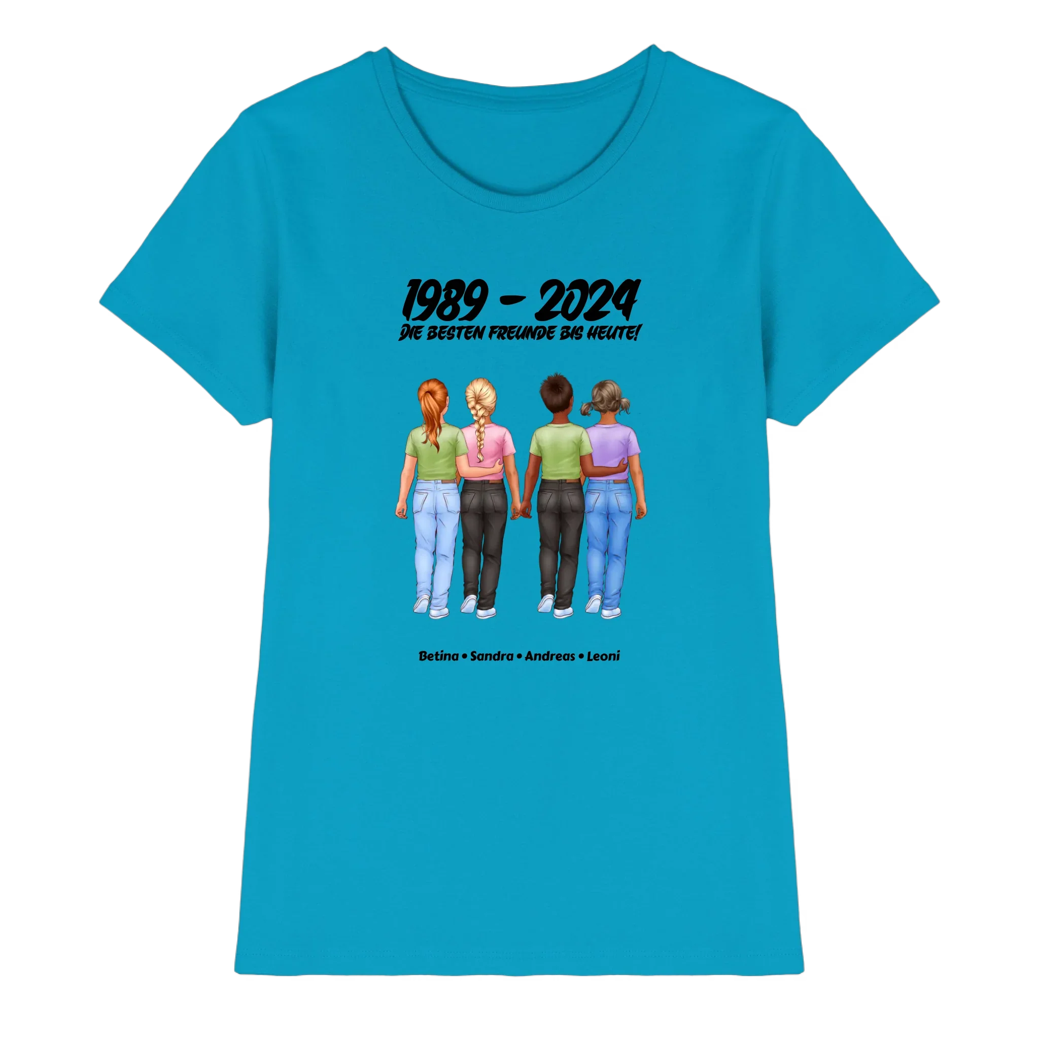 Friendship: 1-5 Kinder • mehrere Artikel • ’Statement-Collection’ • Wunschtext • personalisierte Figuren - Premium