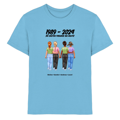 Friendship: 1-5 Kinder • mehrere Artikel • ’Statement-Collection’ • Wunschtext • personalisierte Figuren - Premium