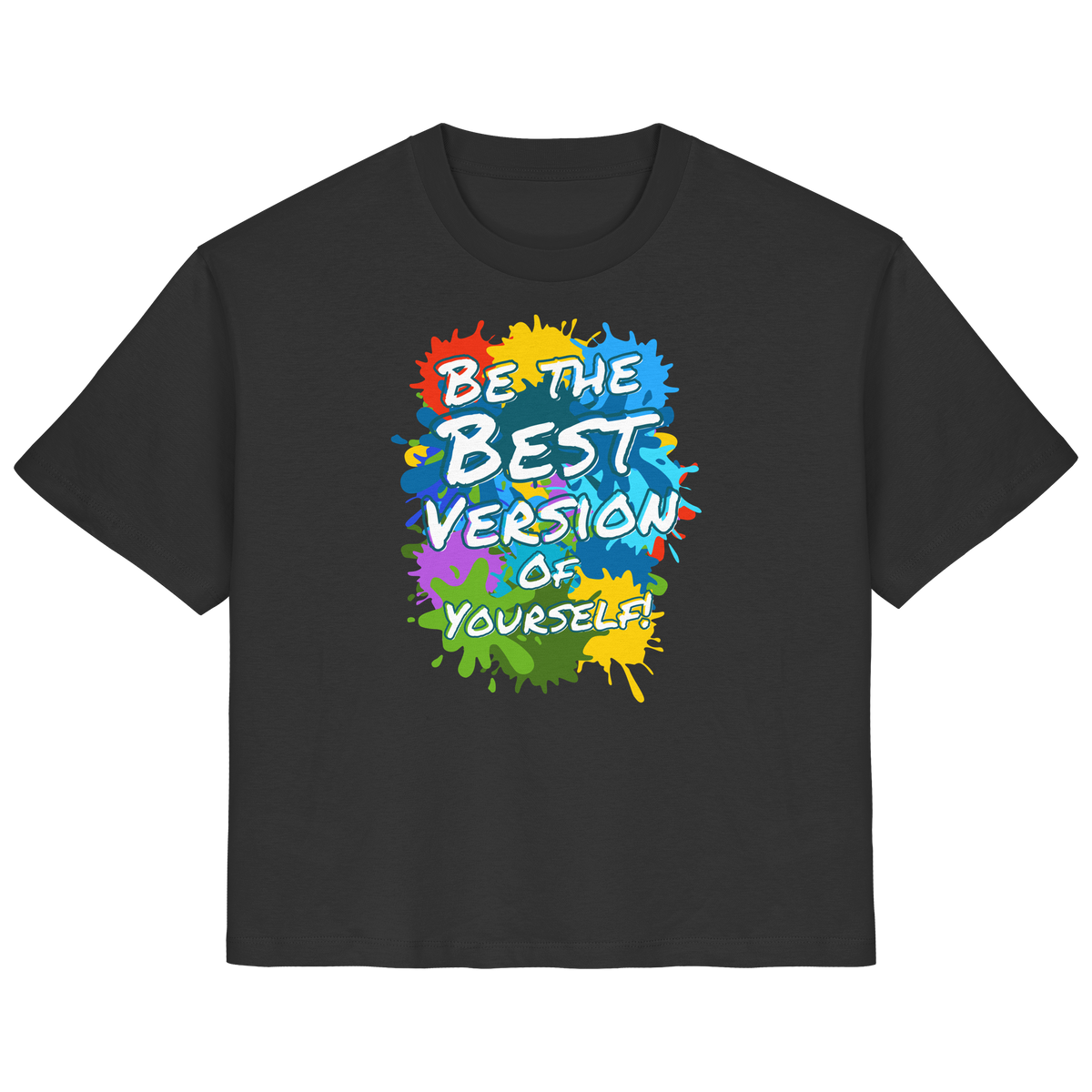 Motivations-Damenshirt • Be the best version of yourself • Bio-Ladies-Shirt