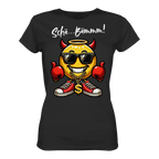 Damenshirt mit Emoji • Schä…Bämmm! • Bio-Ladies-Shirt