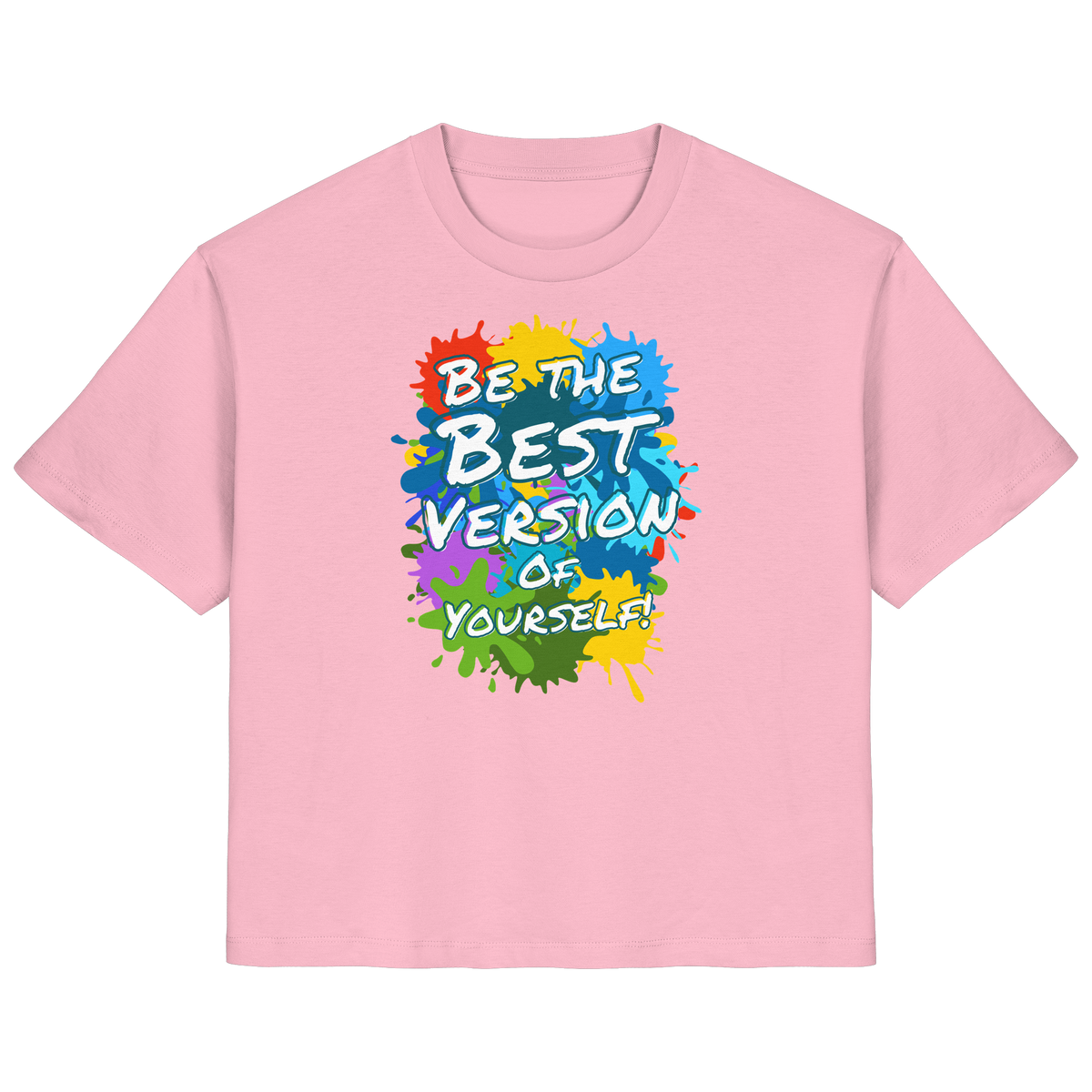 Motivations-Damenshirt • Be the best version of yourself • Bio-Ladies-Shirt