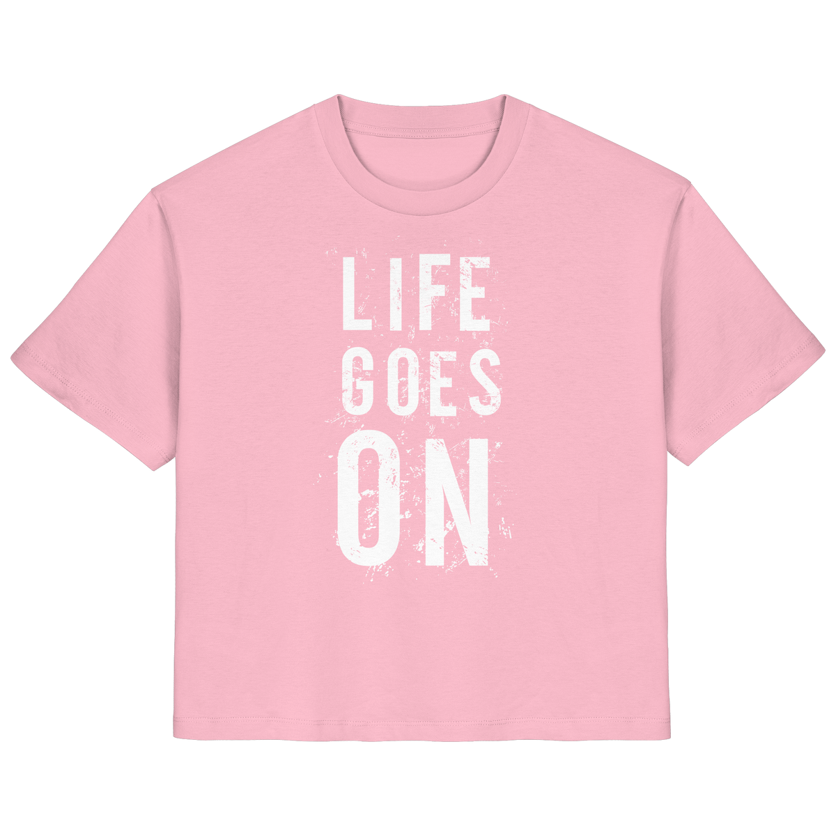 Damenshirt • Life goes on • Bio-Ladies-Shirt