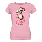 Weihnachtsshirt Damen • Santa Chicken Cheers! • Bio-Ladies-Shirt