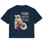 Weihnachtsshirt Damen Cool Santa • Merry Christmas y'all • Bio-Ladies-Shirt