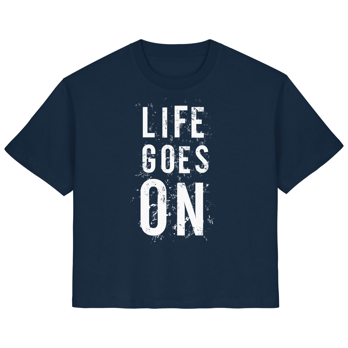 Damenshirt • Life goes on • Bio-Ladies-Shirt