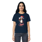 Weihnachtsshirt Damen • Santa Chicken Cheers! • Bio-Ladies-Shirt