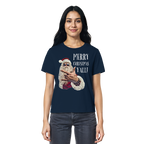 Weihnachtsshirt Damen Cool Santa • Merry Christmas y'all • Bio-Ladies-Shirt