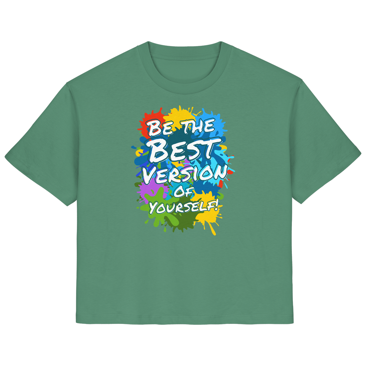 Motivations-Damenshirt • Be the best version of yourself • Bio-Ladies-Shirt