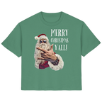 Weihnachtsshirt Damen Cool Santa • Merry Christmas y'all • Bio-Ladies-Shirt
