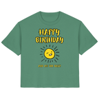 Geburtstagsshirt Damen Happy Birthday and all the best • Bio-Ladies-Shirt