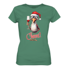 Weihnachtsshirt Damen • Santa Chicken Cheers! • Bio-Ladies-Shirt