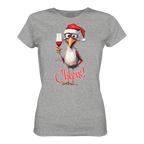 Weihnachtsshirt Damen • Santa Chicken Cheers! • Bio-Ladies-Shirt