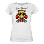 Damenshirt mit Emoji • Schä…Bämmm! • Bio-Ladies-Shirt