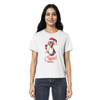 Weihnachtsshirt Damen • Santa Chicken Cheers! • Bio-Ladies-Shirt
