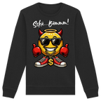 Lustiges Sweatshirt mit Emoji • Schä…Bämmm! • Bio-Unisex