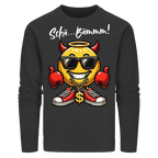Lustiges Sweatshirt mit Emoji • Schä…Bämmm! • Bio-Unisex