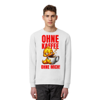 Lustiges Sweatshirt mit Ente • Ohne Kaffee, ohne mich! • Bio-Unisex