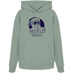 Weihnachts-Hoodie Cool Santa • Xmas Time Again • Bio-Kapuzenpullover Unisex