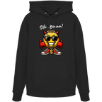 Lustiger Hoodie mit Emoji • Schä…Bämmm! • Bio-Kapuzenpullover