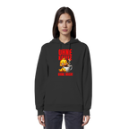 Lustiger Hoodie mit Ente • Ohne Kaffee, ohne mich! • Bio-Kapuzenpullover