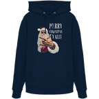 Weihnachts-Hoodie Cool Santa • Merry Christmas y'all • Bio-Kapuzenpullover