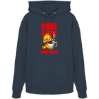 Lustiger Hoodie mit Ente • Ohne Kaffee, ohne mich! • Bio-Kapuzenpullover