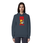 Lustiger Hoodie mit Ente • Ohne Kaffee, ohne mich! • Bio-Kapuzenpullover