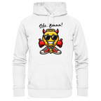 Lustiger Hoodie mit Emoji • Schä…Bämmm! • Bio-Kapuzenpullover