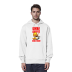 Lustiger Hoodie mit Ente • Ohne Kaffee, ohne mich! • Bio-Kapuzenpullover