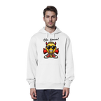Lustiger Hoodie mit Emoji • Schä…Bämmm! • Bio-Kapuzenpullover